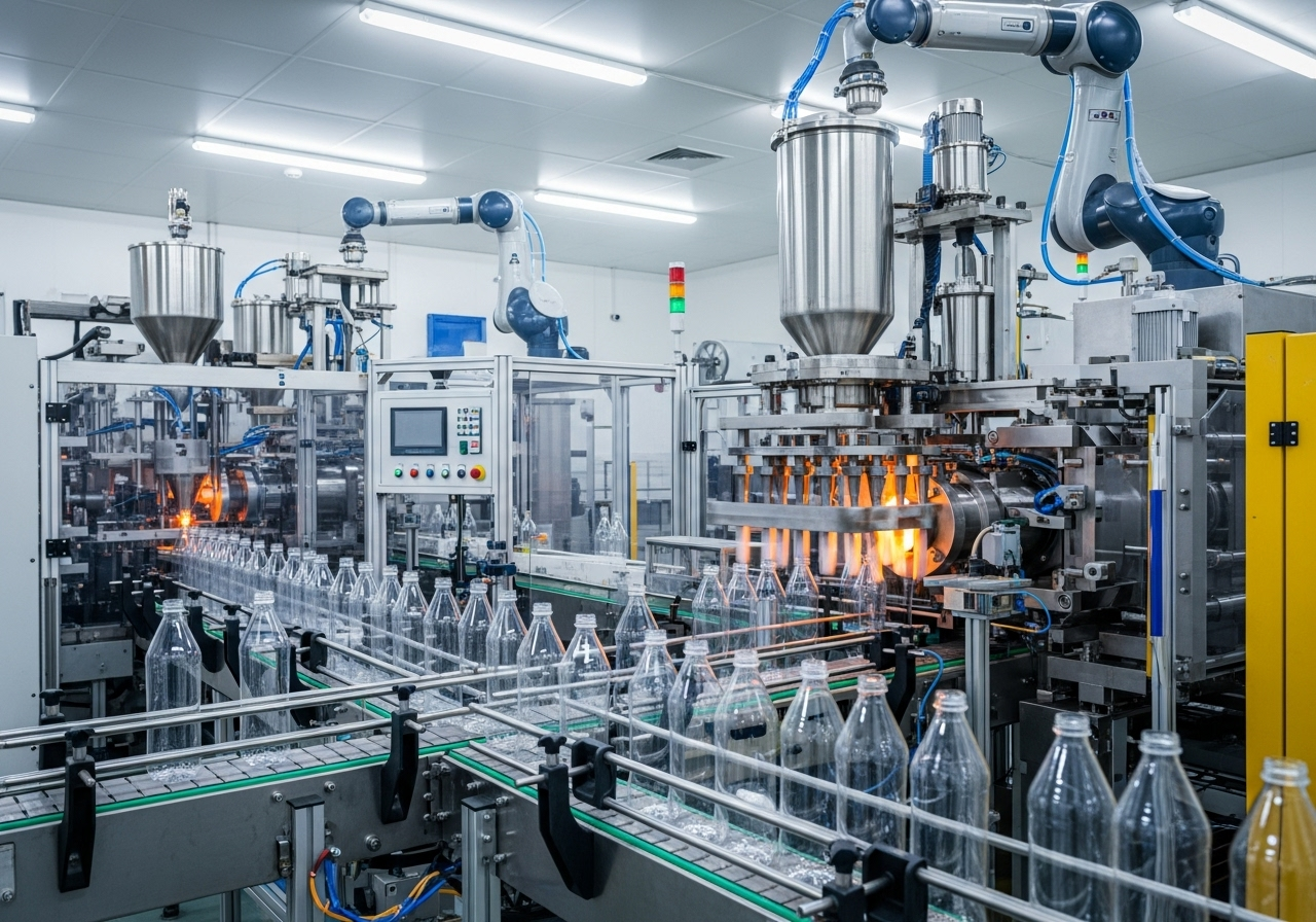 Blow Molding Solutions - Industrial equipment MBM-Series with detailed technical specifications and certifications