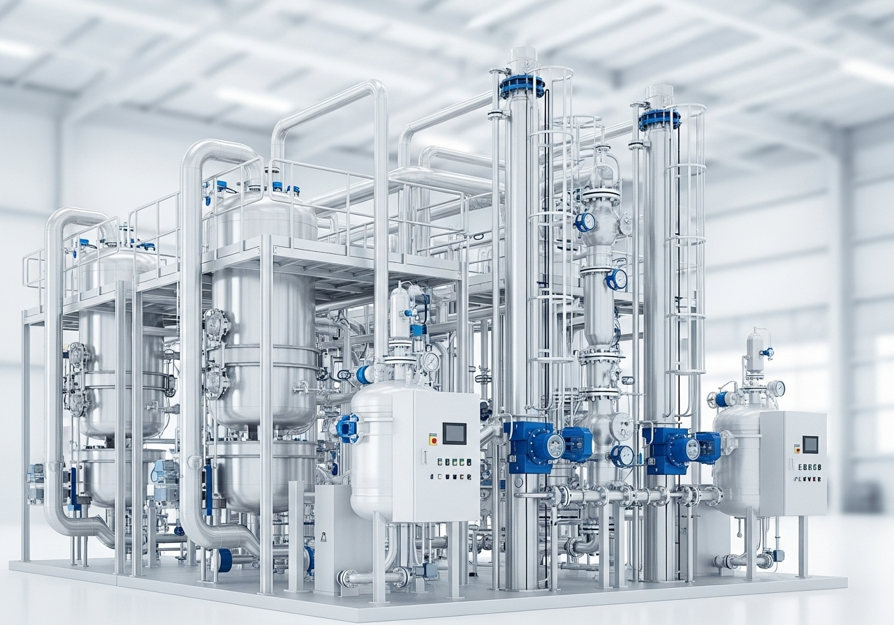 Carbon Capture Project Equipment - Industrial equipment MCC-Series with detailed technical specifications and certifications