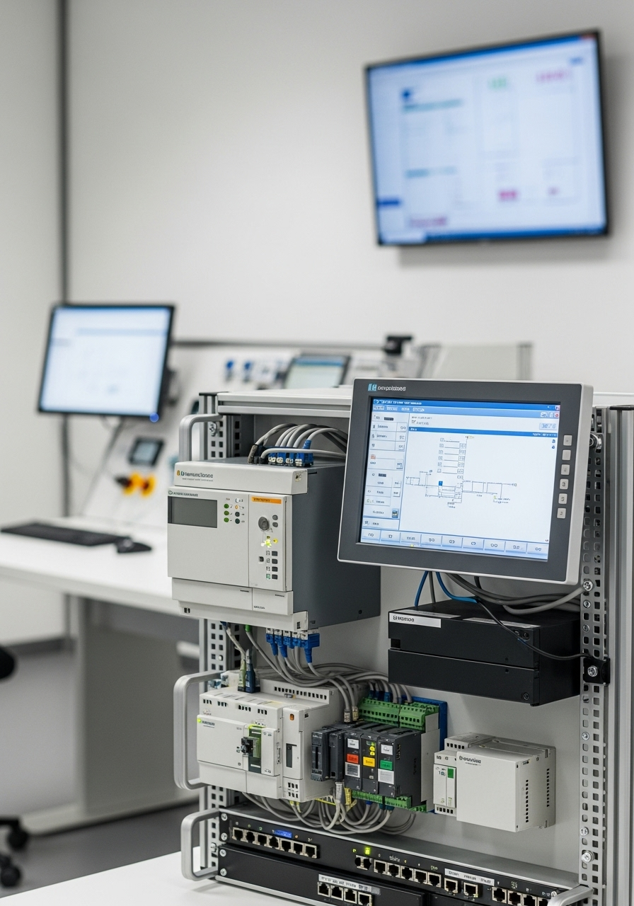PLC & DCS Control Systems - Industrial equipment MCS-Series with detailed technical specifications and certifications