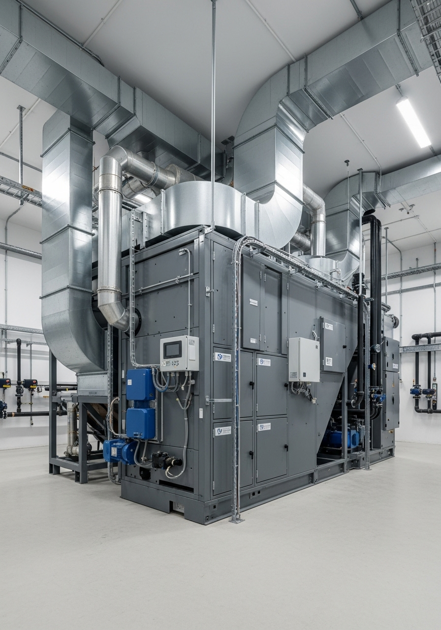 Air Handling Units & HVAC Systems - Industrial equipment MAH-Series with detailed technical specifications and certifications