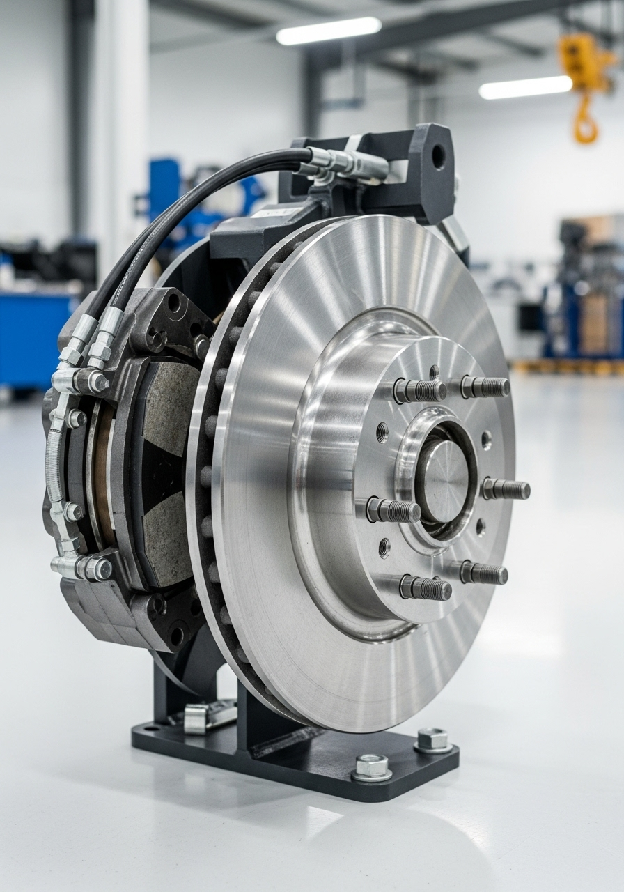 Crane Brake Systems & Pads - Industrial equipment MCB-Series with detailed technical specifications and certifications