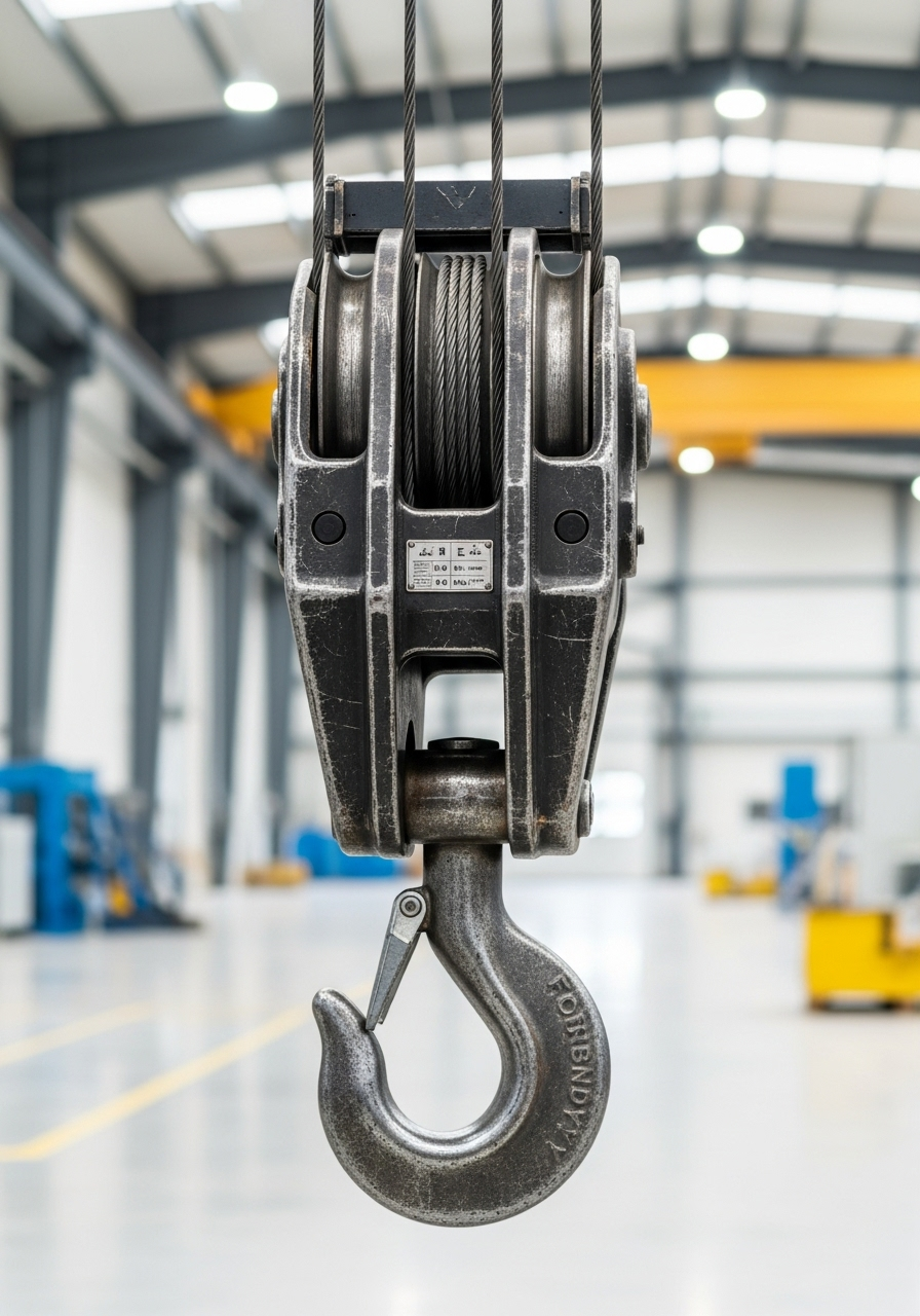 Crane Load Blocks & Hook Assemblies - Industrial equipment MCL-Series with detailed technical specifications and certifications