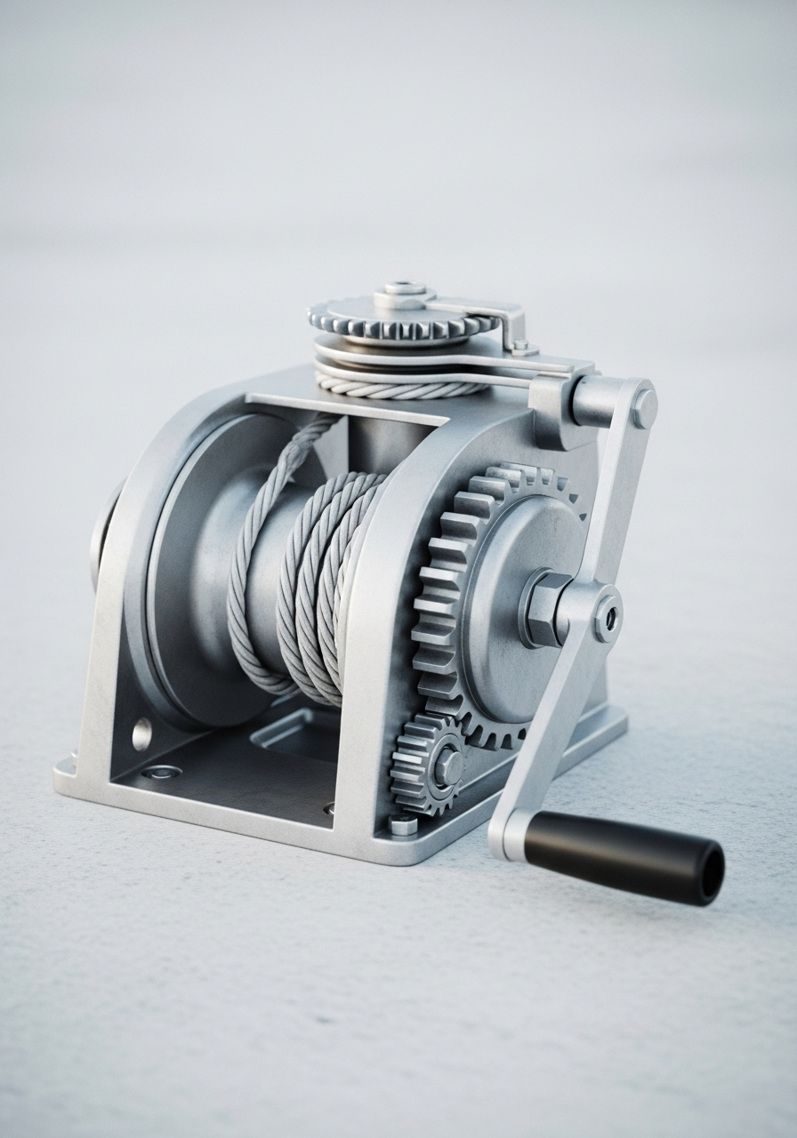 Marine Deck Winches - Hydraulic - Industrial equipment MDW-Series with detailed technical specifications and certifications