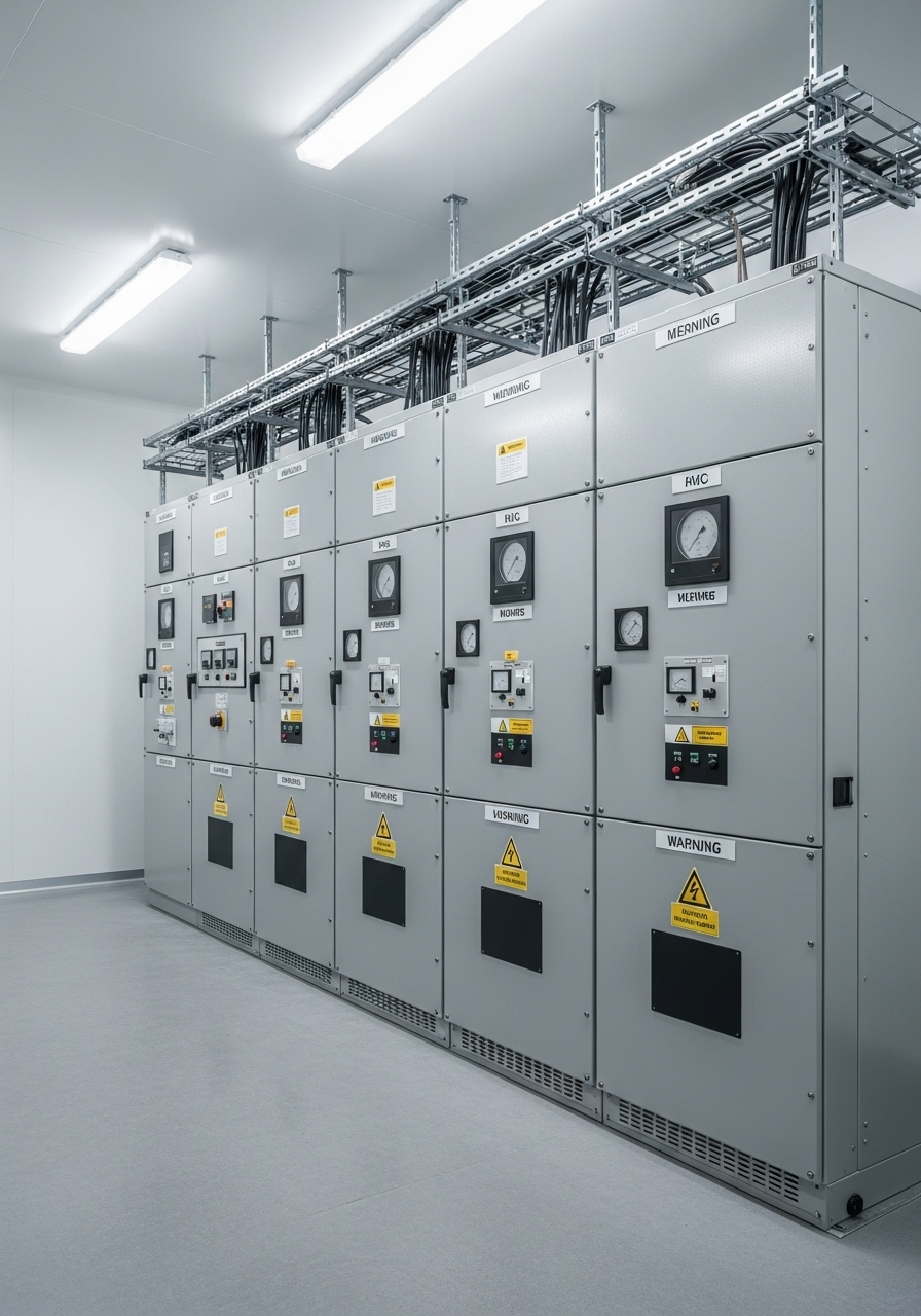 Medium Voltage Switchgear - Industrial equipment MSW-Series with detailed technical specifications and certifications