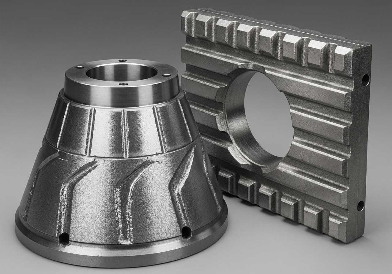 Crusher Wear Parts (Jaw, Cone & Gyratory) - Industrial equipment MCW-Series with detailed technical specifications and certifications
