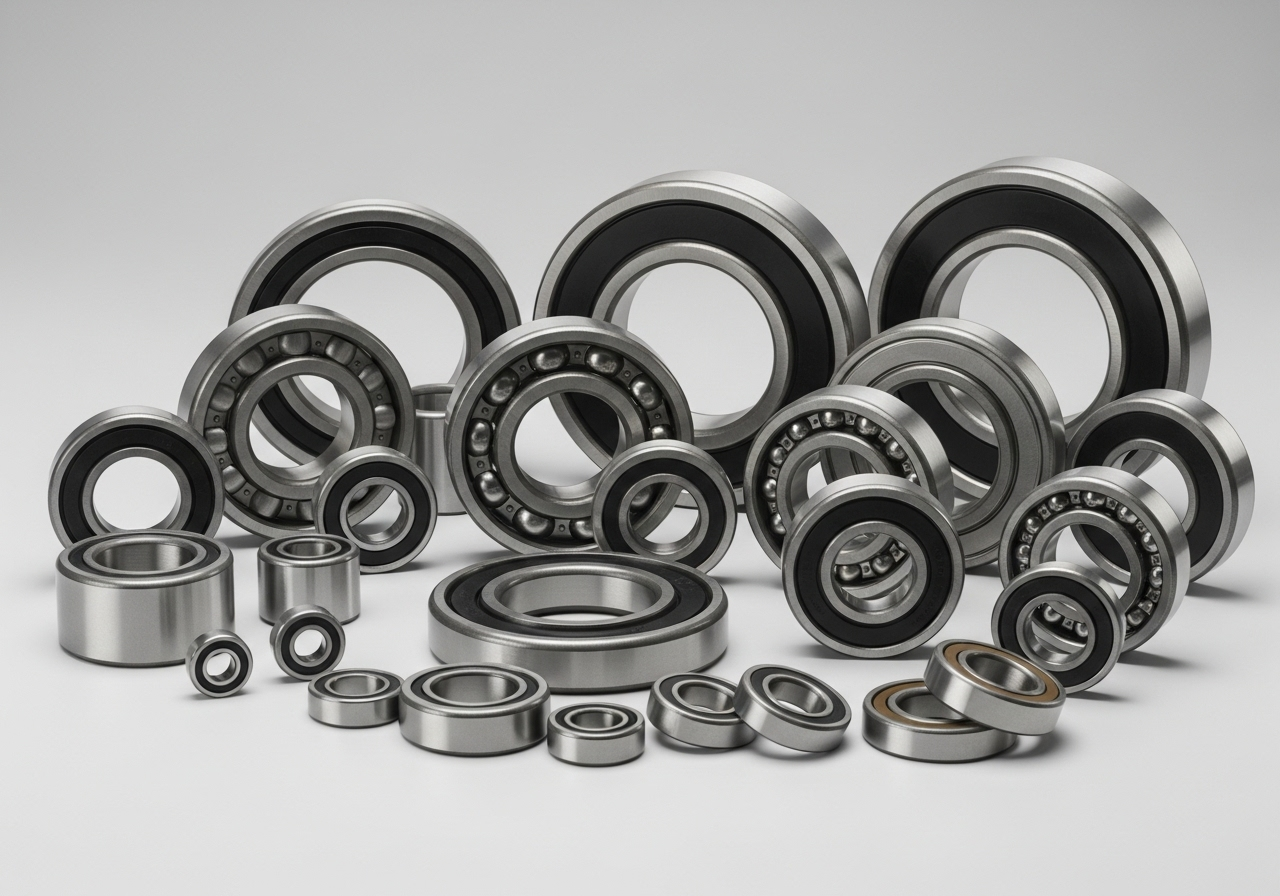 Industrial Bearings Complete Collection - Industrial equipment MIB-Complete Series with detailed technical specifications and certifications