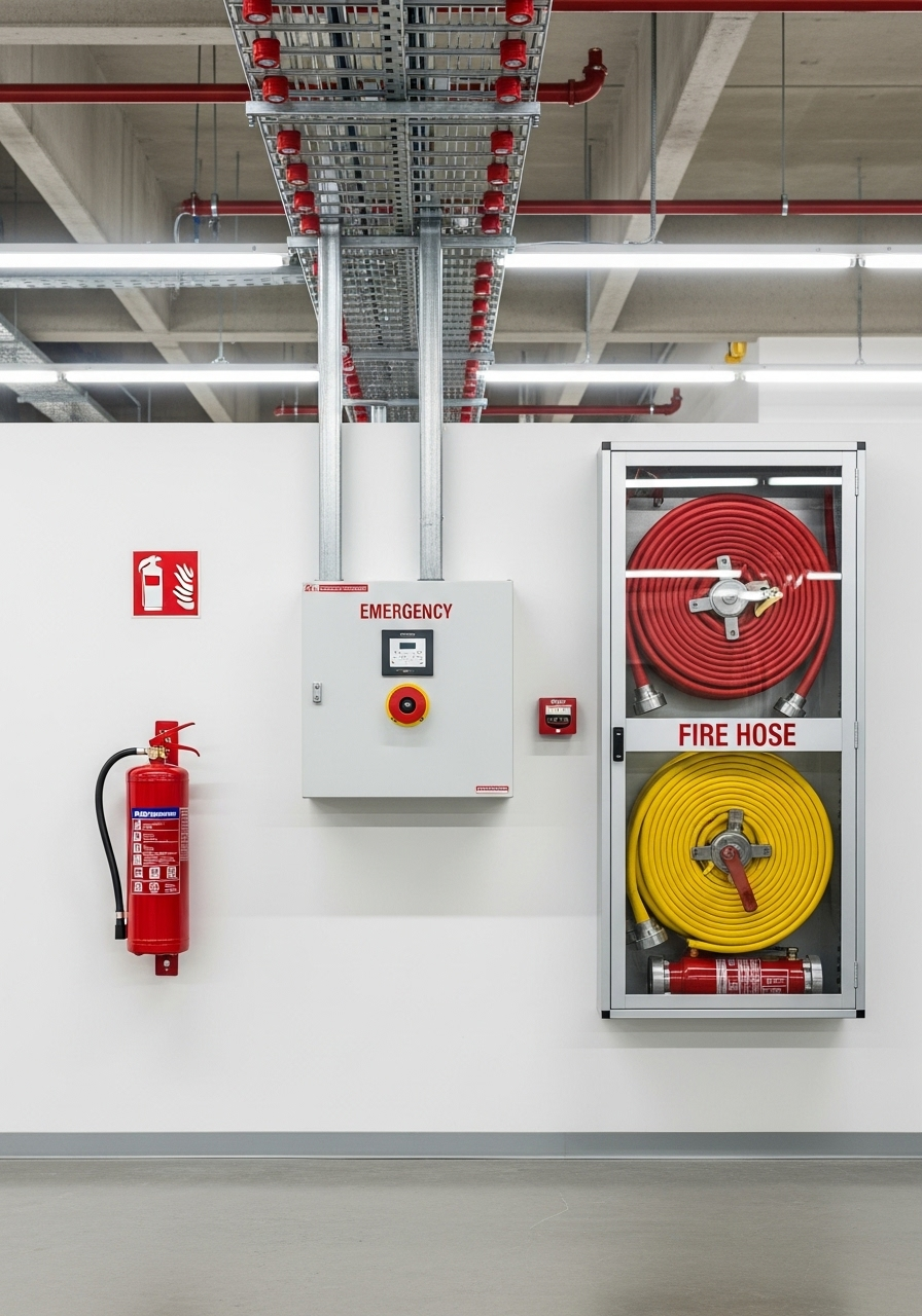 Fire Safety & Emergency Response Systems - Industrial equipment MFS-Emergency Series with detailed technical specifications and certifications