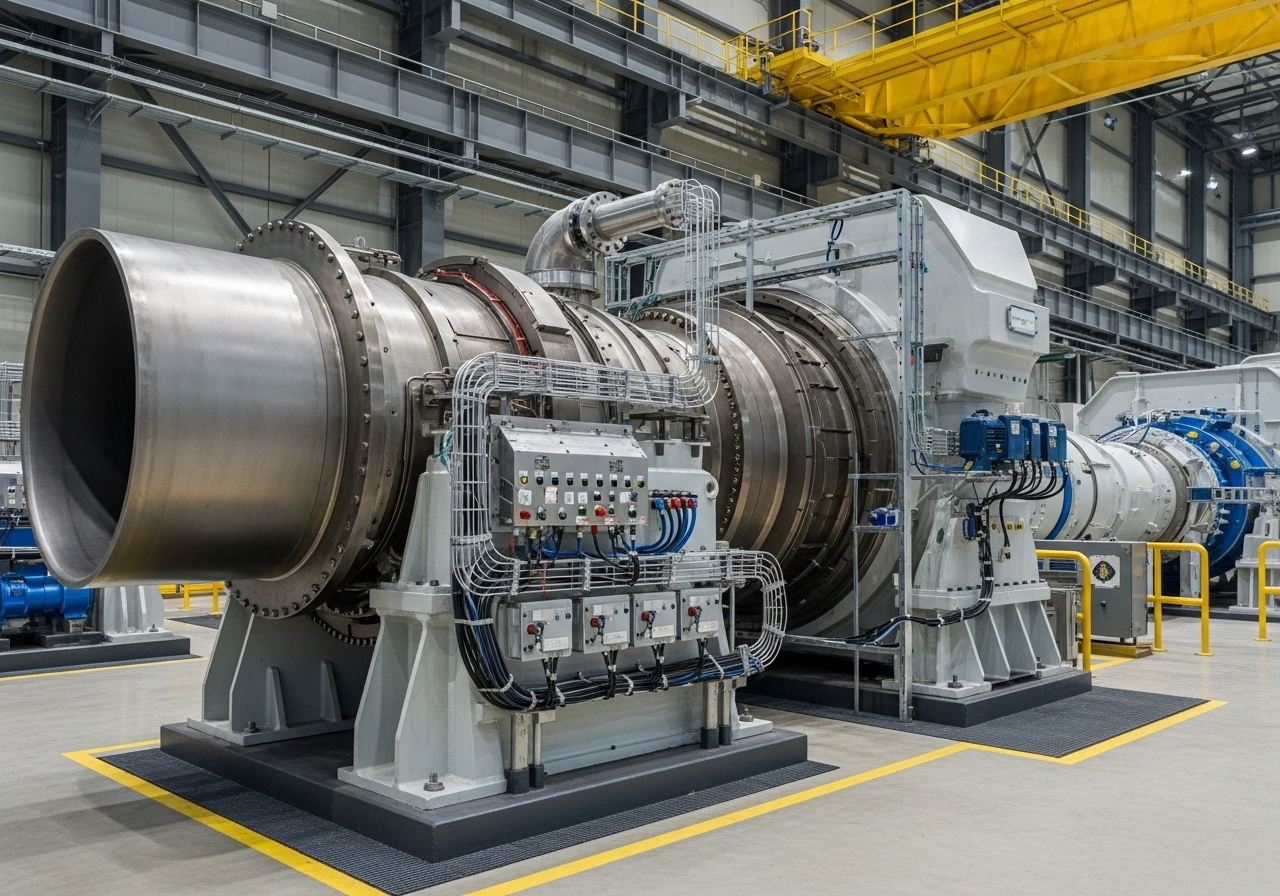 Steam & Gas Turbine Systems - Industrial equipment MTG-Series with detailed technical specifications and certifications