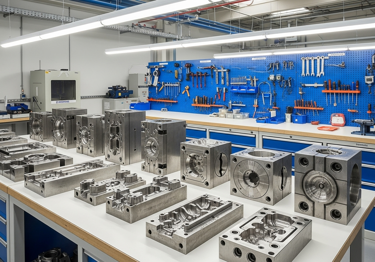 High-Precision Injection Molds - Industrial equipment MIM-Series with detailed technical specifications and certifications