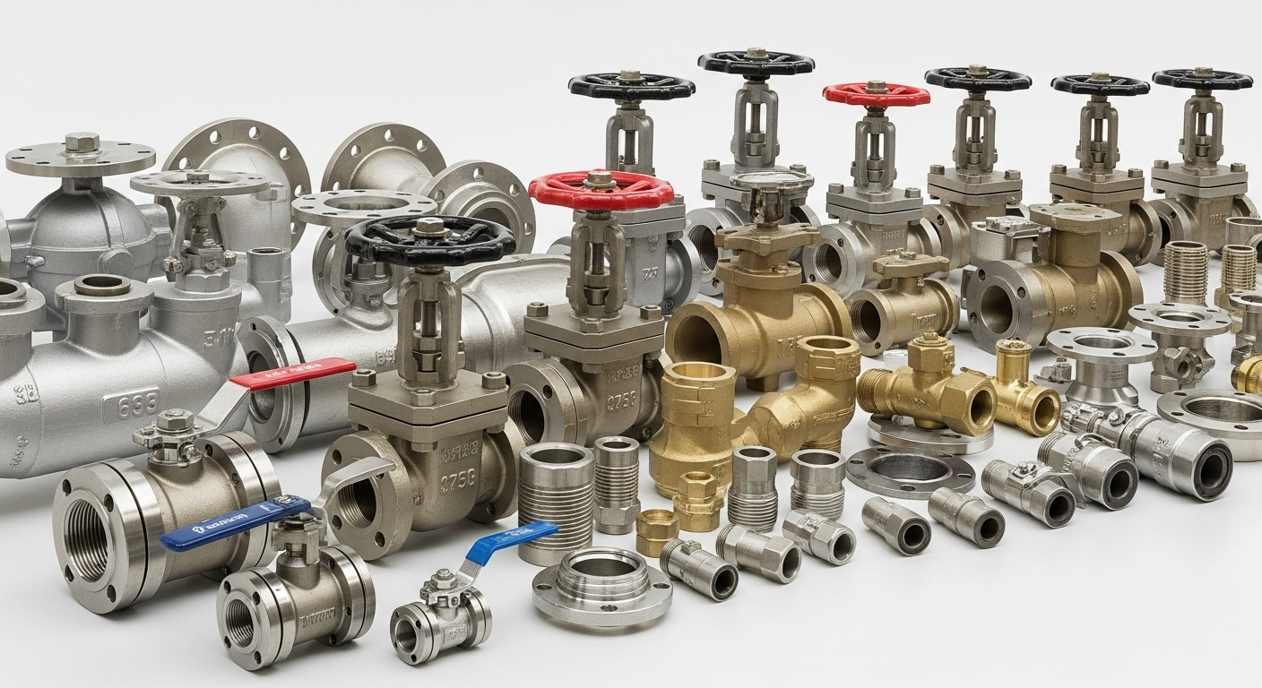 Valves, Fittings & Flanges