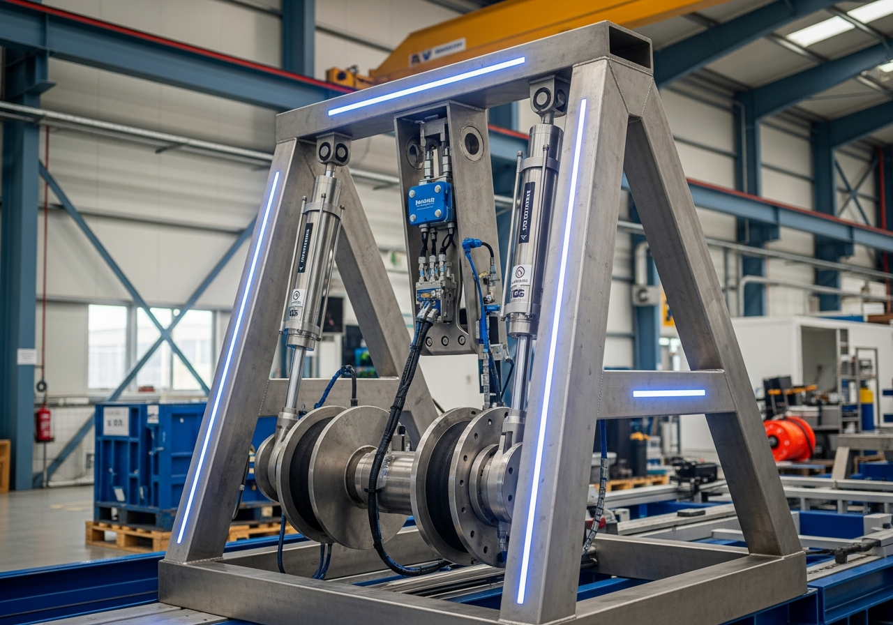 12Te SWL ROV Launch & Recovery A-Frame - Industrial equipment LARS-12Te A-Frame with detailed technical specifications and certifications