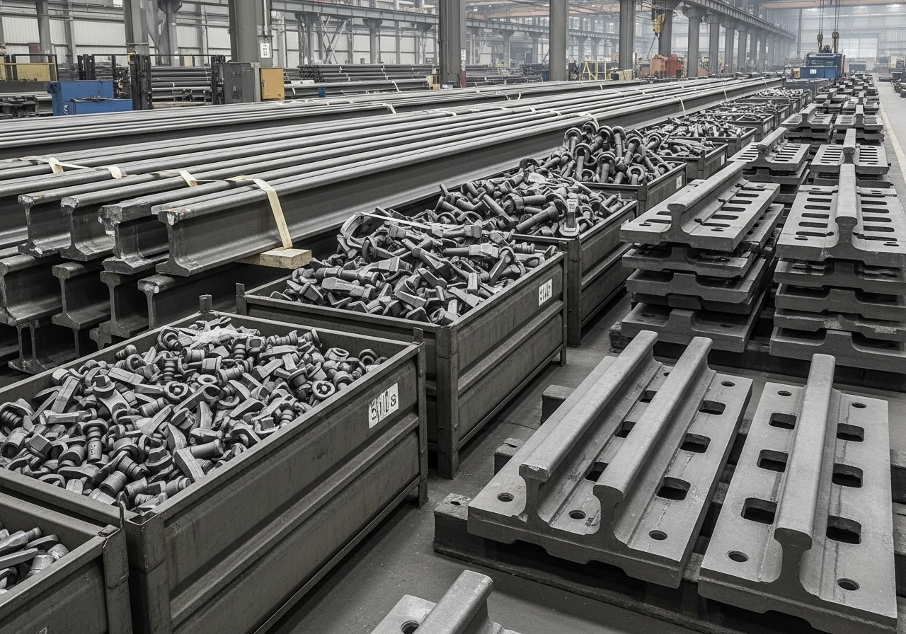 Railway Rails (Light, Heavy, Crane Rails) - Industrial equipment MRR-Series with detailed technical specifications and certifications