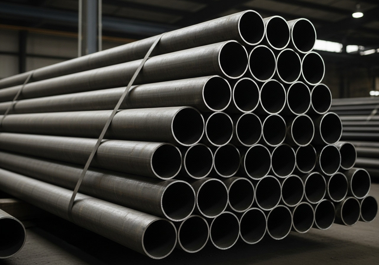 Seamless Steel Pipes ASTM A106 - Industrial equipment MSP-A106 with detailed technical specifications and certifications