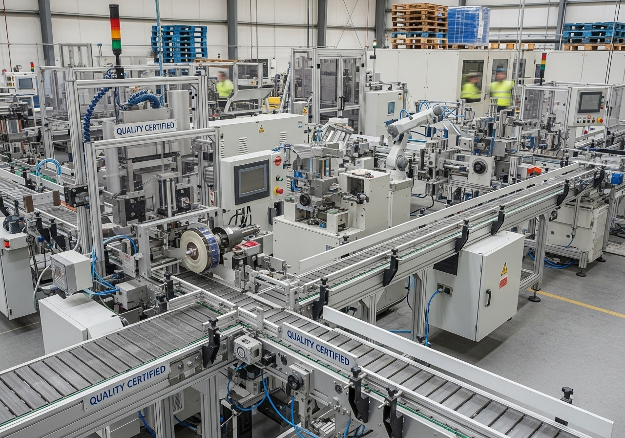 Industrial Processing Lines Collection - Industrial equipment IPL-Complete Series with detailed technical specifications and certifications