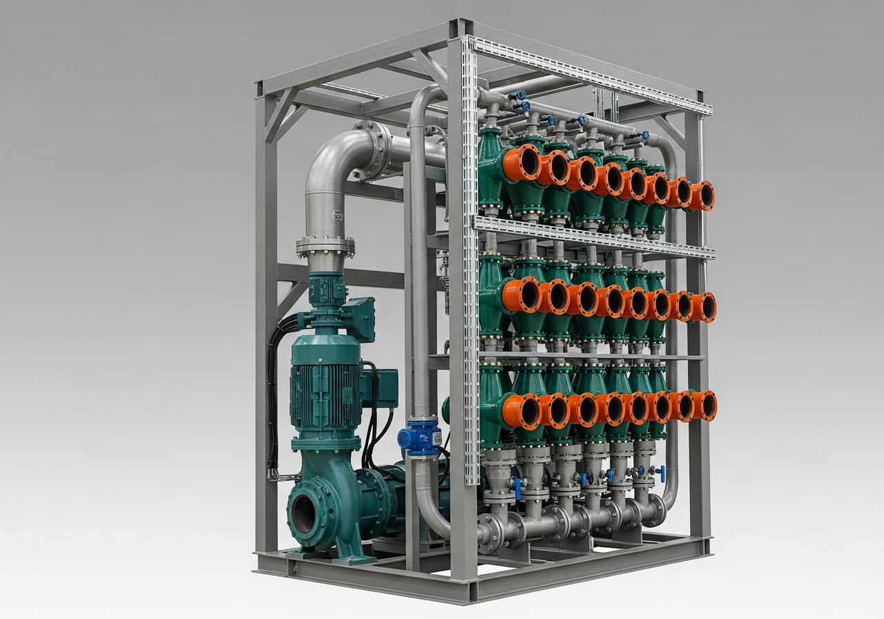 Slurry Pumps, Hydrocyclones & Classification - Industrial equipment MSP-Series with detailed technical specifications and certifications