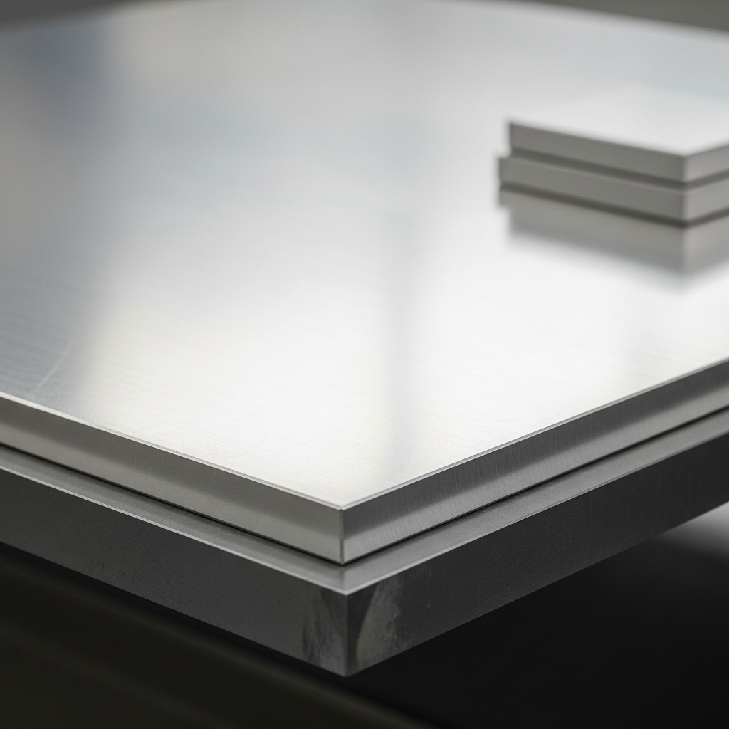Titanium clad plate sourced from China by Meritus Technology — explosion-bonded titanium on carbon steel backer