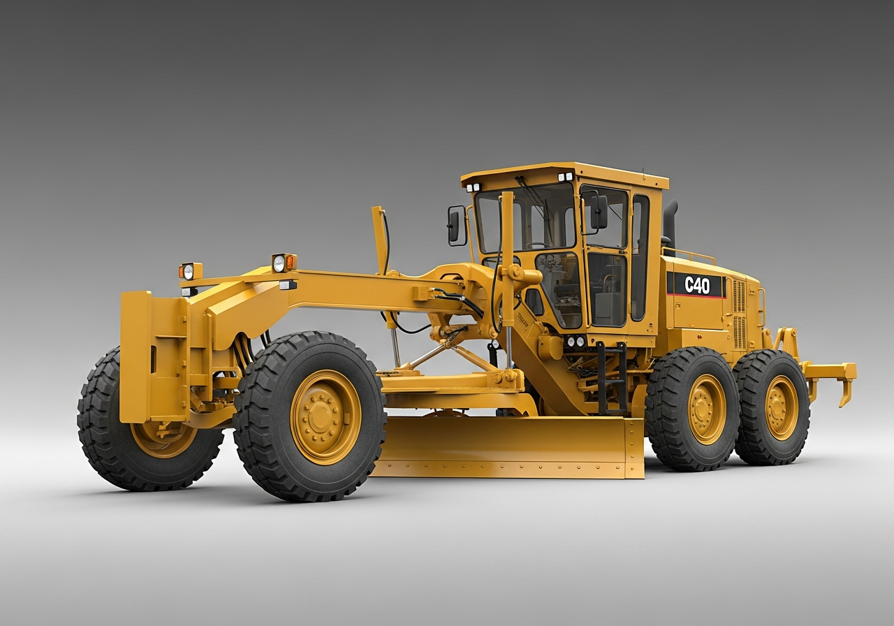 Ancillary mine-site equipment — skid steers, water trucks, graders, and backhoes