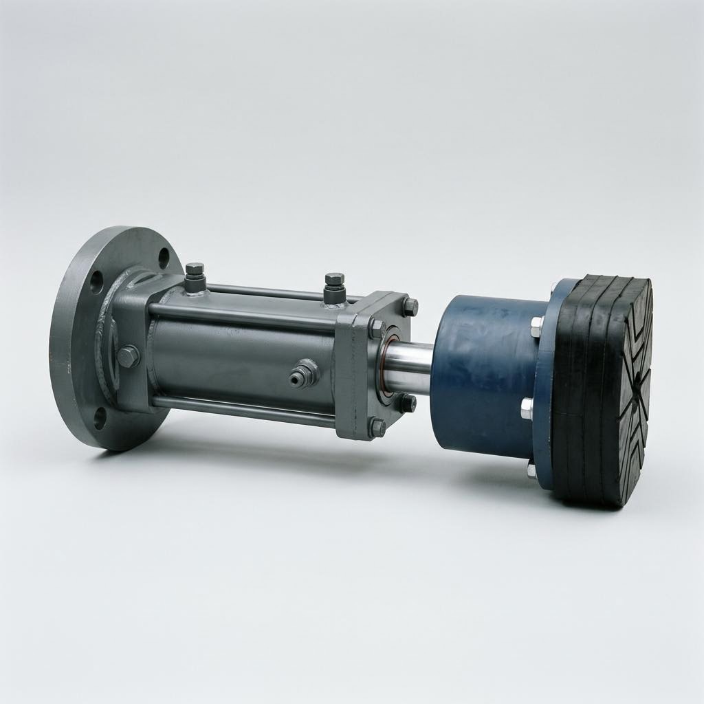 Crane Buffers & Bumpers - Industrial equipment MCB-Series with detailed technical specifications and certifications