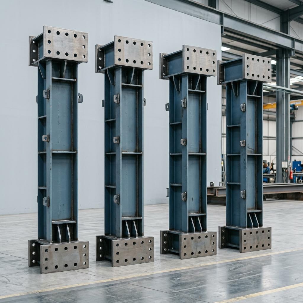 RTG Heightening Columns & Structural Extensions - Industrial equipment MHC-Series with detailed technical specifications and certifications