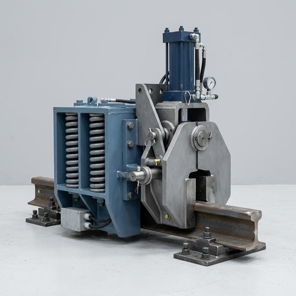 Storm Brakes & Rail Clamps - Industrial equipment MSB-Series with detailed technical specifications and certifications