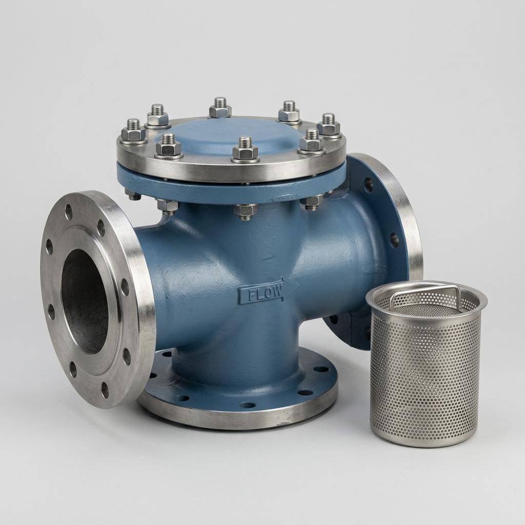 Pipeline Strainers (T-Type, Basket, Y & Duplex) - Industrial equipment MSTR-Series with detailed technical specifications and certifications