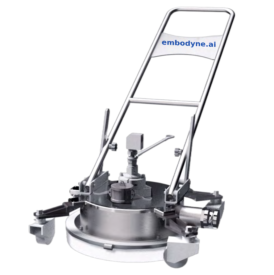 embodyne.ai Deck UHP Hydroblasting Cart: MH-03