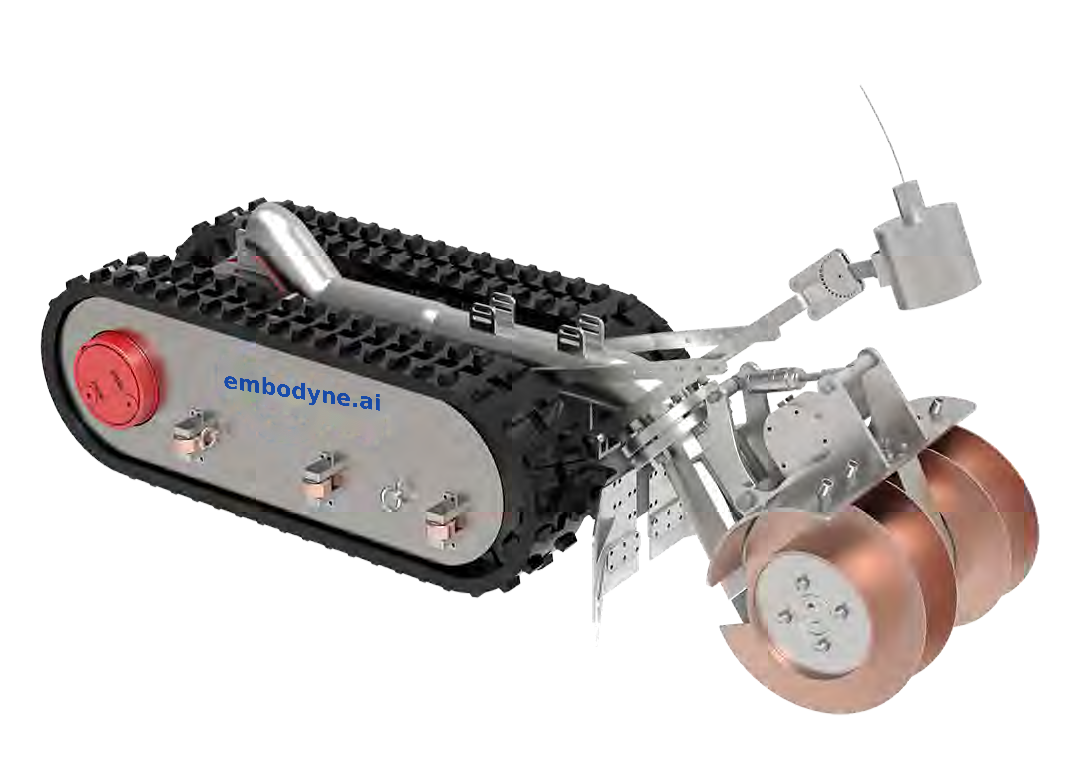 embodyne.ai Explosion-Proof Sludge Extraction Robot: MSSR-100