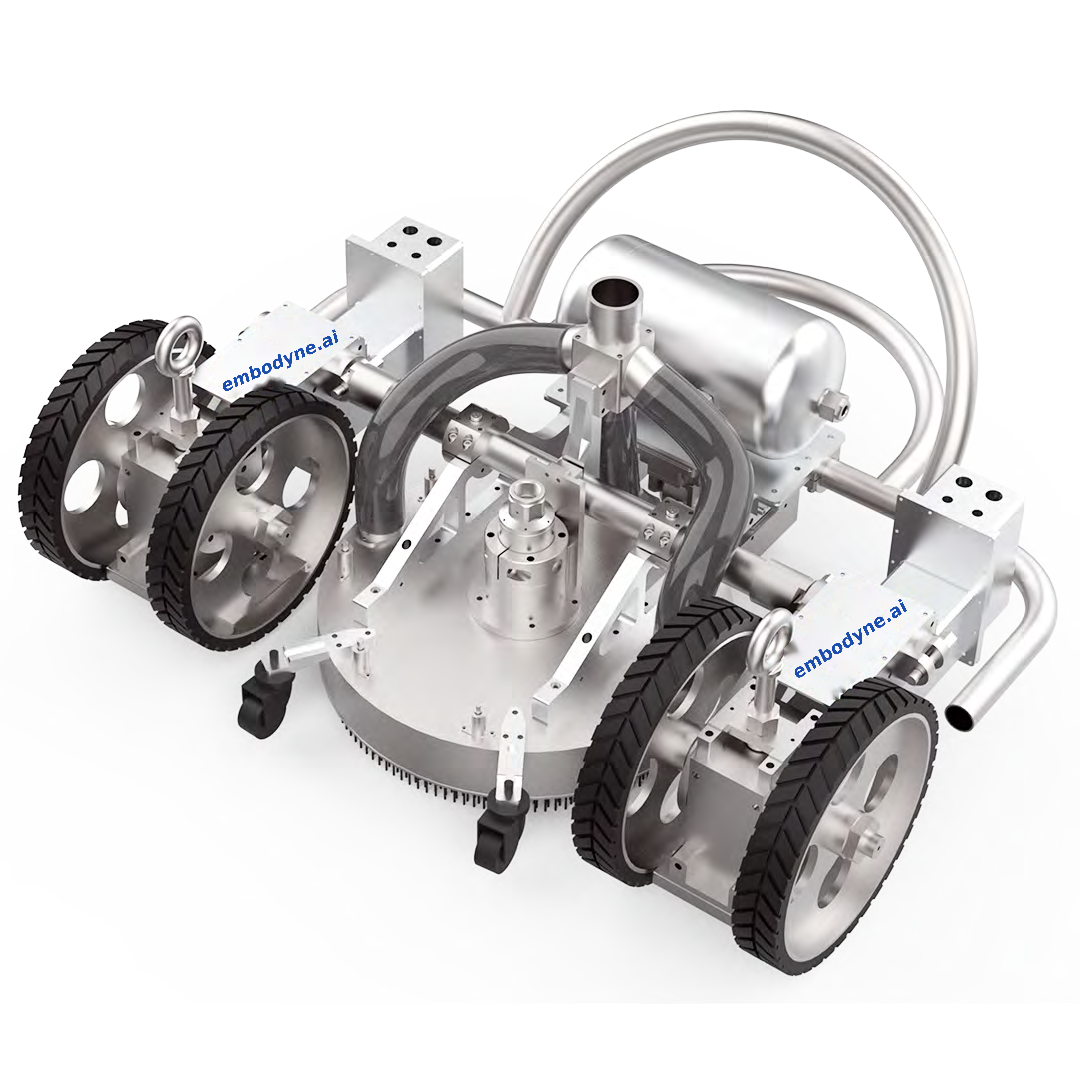 embodyne.ai Explosion-Proof UHP Hydroblasting Crawler: MR-EX-03