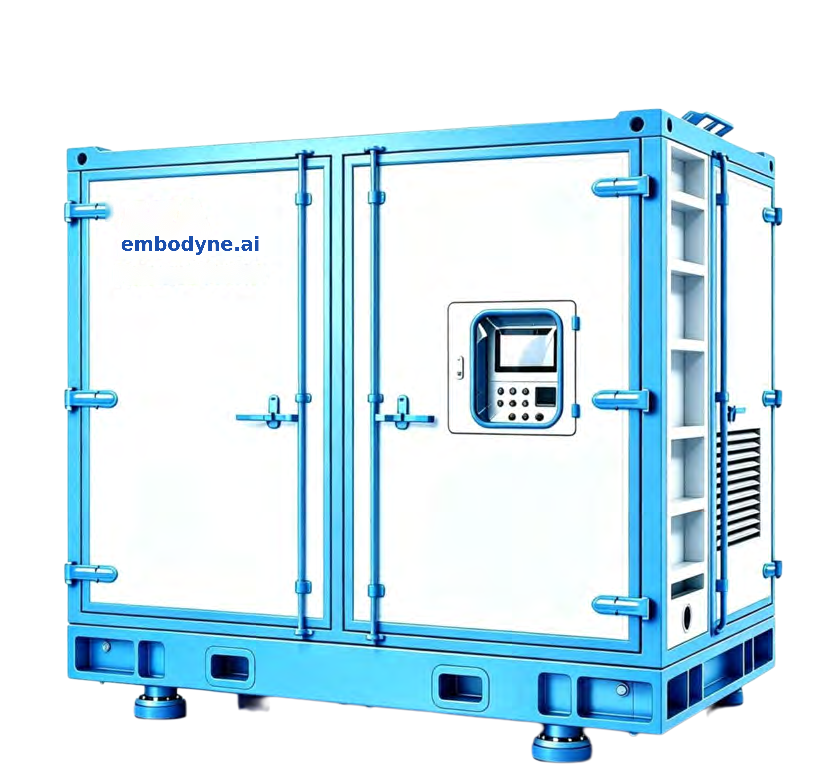 embodyne.ai 2800 bar UHP Water Pump: MP-28E (electric) / MP-28D (diesel)